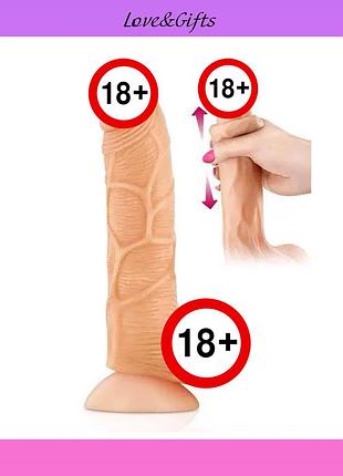 Фалоімітатор real body real brad діаметр 4,5 см love&gifts