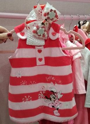 Плаття новорічне + повязочка в подарунок