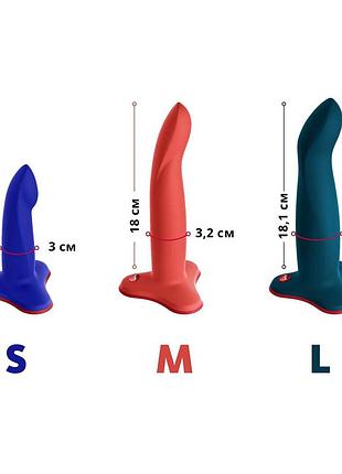 Фаллоимитатор fun factory limba flex s синий 10