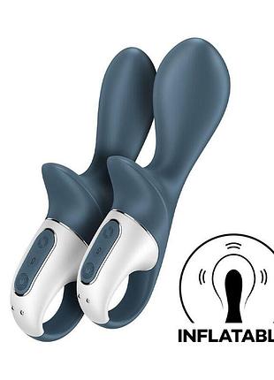 Анальний вібратор надувний satisfyer air pump booty 2 love&gifts