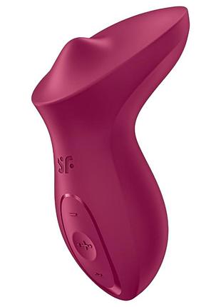 Клиторальный вибратор с жемчужной стимуляцией satisfyer exciterrr розовый 2