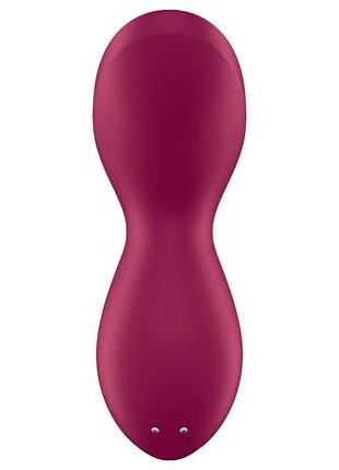 Клиторальный вибратор с жемчужной стимуляцией satisfyer exciterrr розовый 5