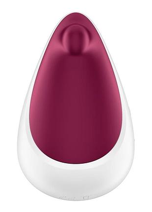Кліторальний вібратор satisfyer spot on 3 червоний 4