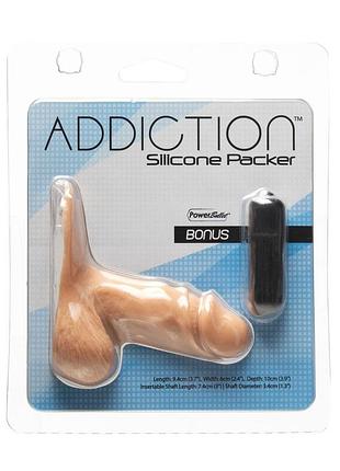 Фаллоимитатор addiction packer vanilla 7