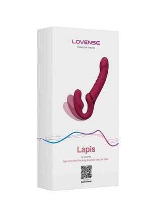 Безременной смарт-страпон lovense lapis 9