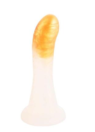 Страпон lockink sevanda golden dildo 7
