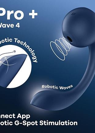 Вибратор satisfyer pro+ wave 4 connect app 6