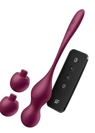 Вагінальні кульки з вібрацією satisfyer love birds vary