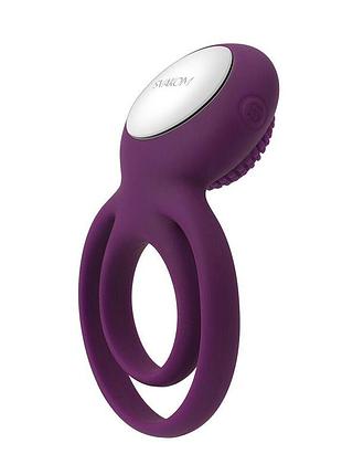 Двойное эрекционное кольцо svakom tammy violet love&gifts