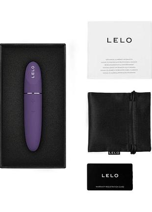Вибропуля - помада lelo mia 3 фиолетовая 7