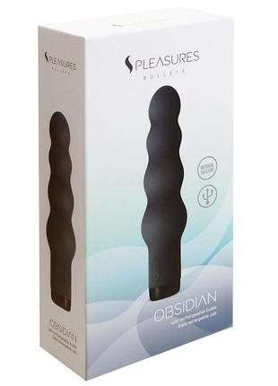 Вибратор s pleasures bullets obsidian 3