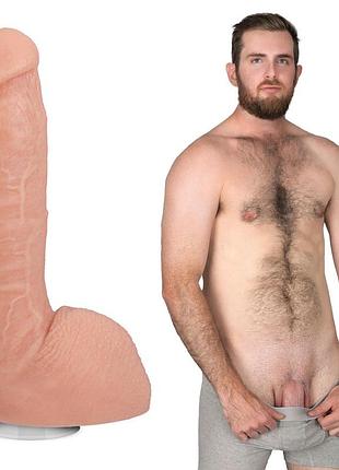 Фаллоимитатор doc johnson signature cocks girthmasterr 8.5 inch ultraskyn 3