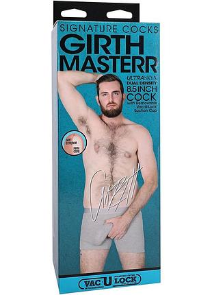 Фаллоимитатор doc johnson signature cocks girthmasterr 8.5 inch ultraskyn 5