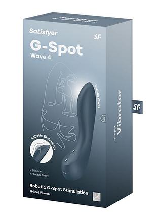 Вибратор satisfyer g-spot wave 4 синий 5