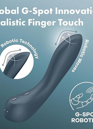 Вибратор satisfyer g-spot wave 4 синий 6