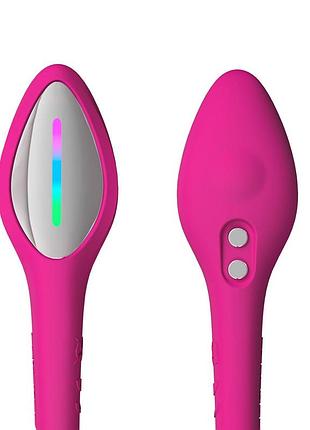 Смарт-виброяйцо с led-подсветкой lovense lush 4 розовое 4