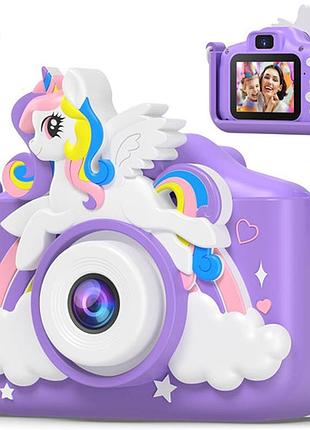 Детский фотоаппарат x2a purple