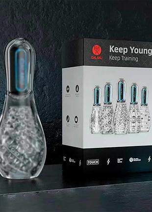 Оральний мастурбатор із вібрацією galaku