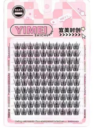 Накладные ресницы пучковые