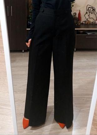 Штани палаццо з вовною в складі & other stories