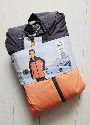 Термокуртка дитяча 122-128см, 134-140, 6-8років, 8-10, німеччина, куртка зимова/демі для дівчинки/хлопчика, куртка лижна мембранна, термокомплект дит