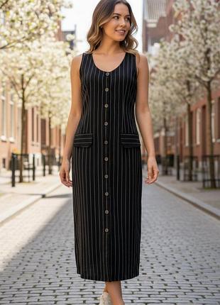 Трендове плаття / сарафан в смужку
