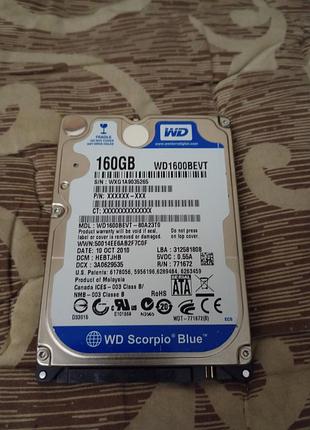 160gb hdd жёсткий диск  wd. 
(бонусом windows 11  по желанию)