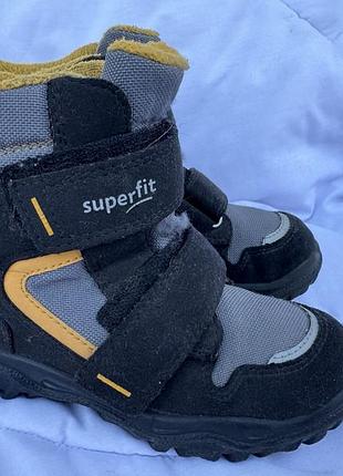 Мембранные зимние ботинки термоботинки superfit goretex г. 26 17 см