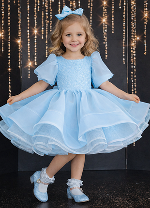 Праздничное платье для девочки 🩵