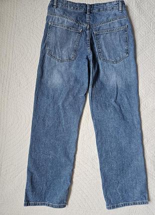 Джинси прямі широкі 2