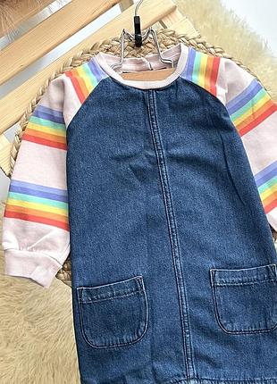 Джинсова сукня next на 1,5-2 роки 2