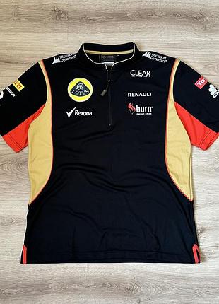 Футболка lotus team formula 1 puma pirelli автоспорт мотоспорт