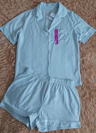 Трикотажная пижама, 6-8 размер, евро 34-36