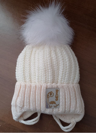 Шапочка зимняя детская