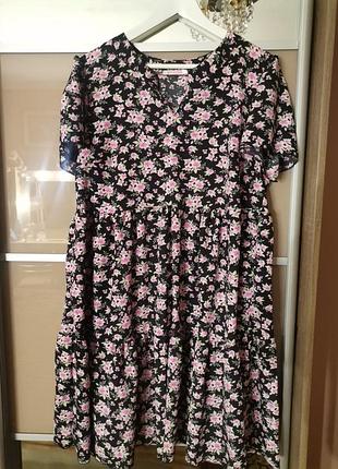 Платье в цветочек