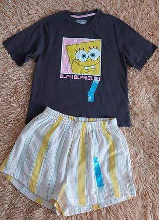 Фирменная пижама (хлопок) 10-12 размер, евро 38-40