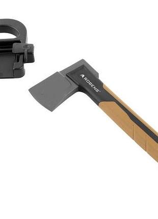Сокира туристична robens dixie axe 14" (690251) гостра кована вуглецева сталь з ptfe-покриттям