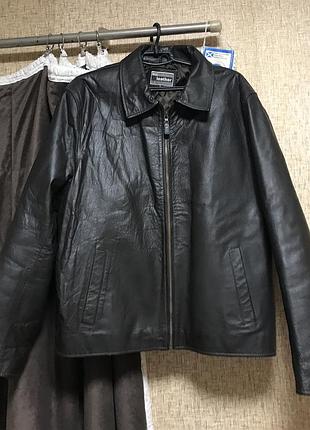 Шкіряна куртка leather - m-l