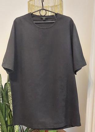 Футболка cos свободного кроя,  лен и хлопок