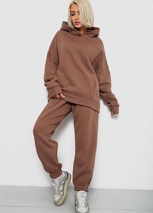 Спортивный костюм женский на флисе, цвет мягко, 247r2011k