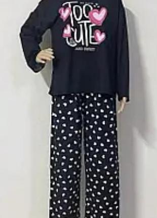 Женская пижама бамбуковая - кофта + бриджи