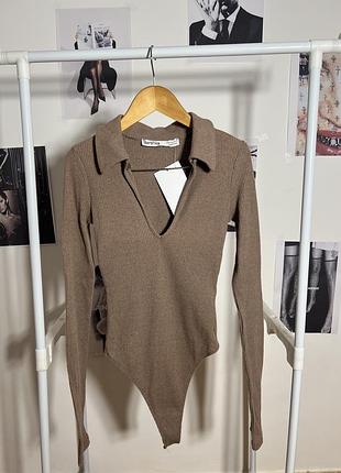 Шоколадний боді bershka