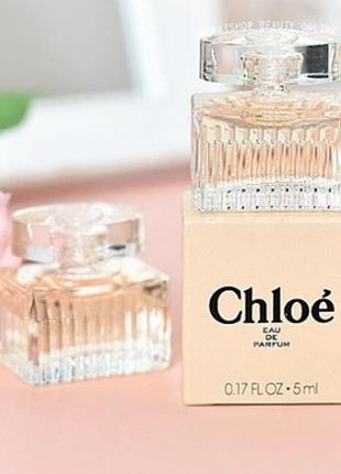 Chloé eau de parfum, парфюмированная вода (мини), 5 ml