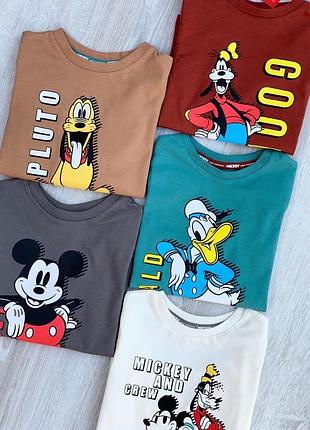 Лонгслив тонкий реглан для хлопчика disney