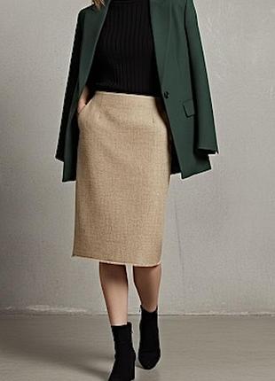 Шерстяная юбка сток