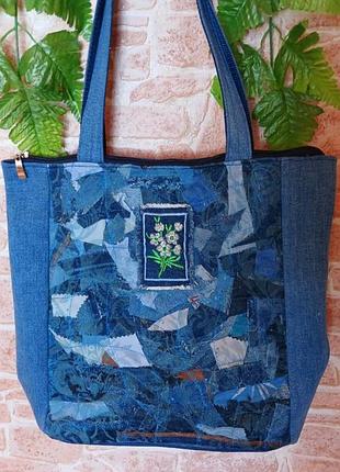 Джинсова сумка