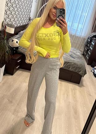 Женская стильная кофта лонгслив