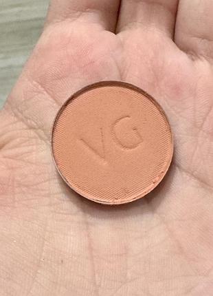 Однушка матових тіней provg basic 121 (персиковий)