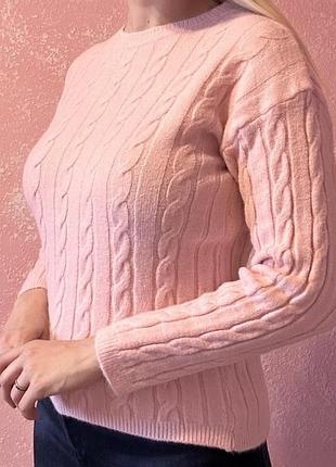 Нежный новый розовый женский свитер,42-46 р