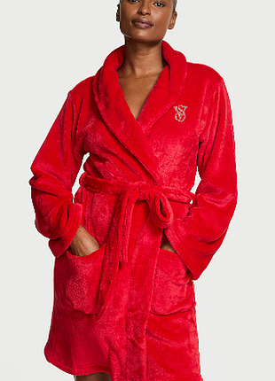 Халат флисовый оригинал виктория сикрет victoria secret